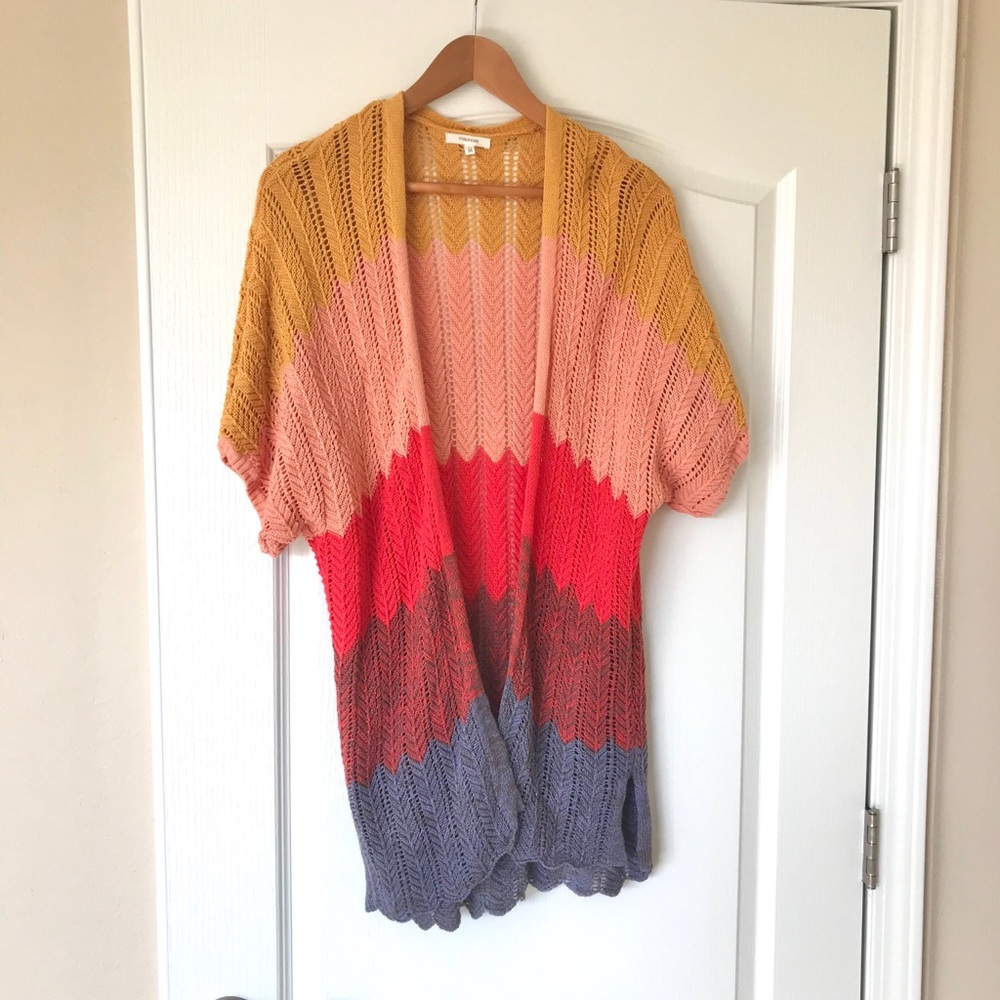 Maurices short sleeve cardigan sweater